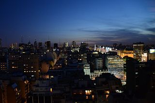 21 View To South After Sunset Includes The Obelisk And Teatro Colon From Rooftop At Alvear Art Hotel Buenos Aires.jpg